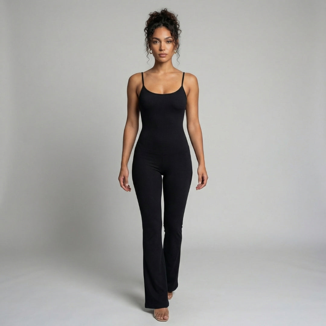 Noémie | Women’s Scoop-Back Flared Jumpsuit