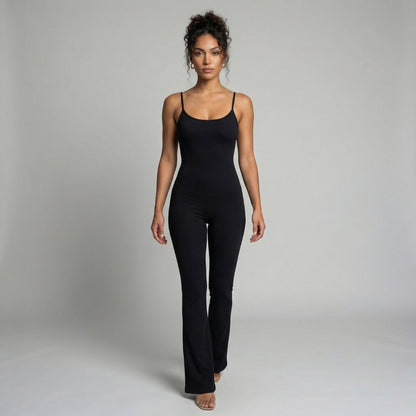 Noémie | Women’s Scoop-Back Flared Jumpsuit