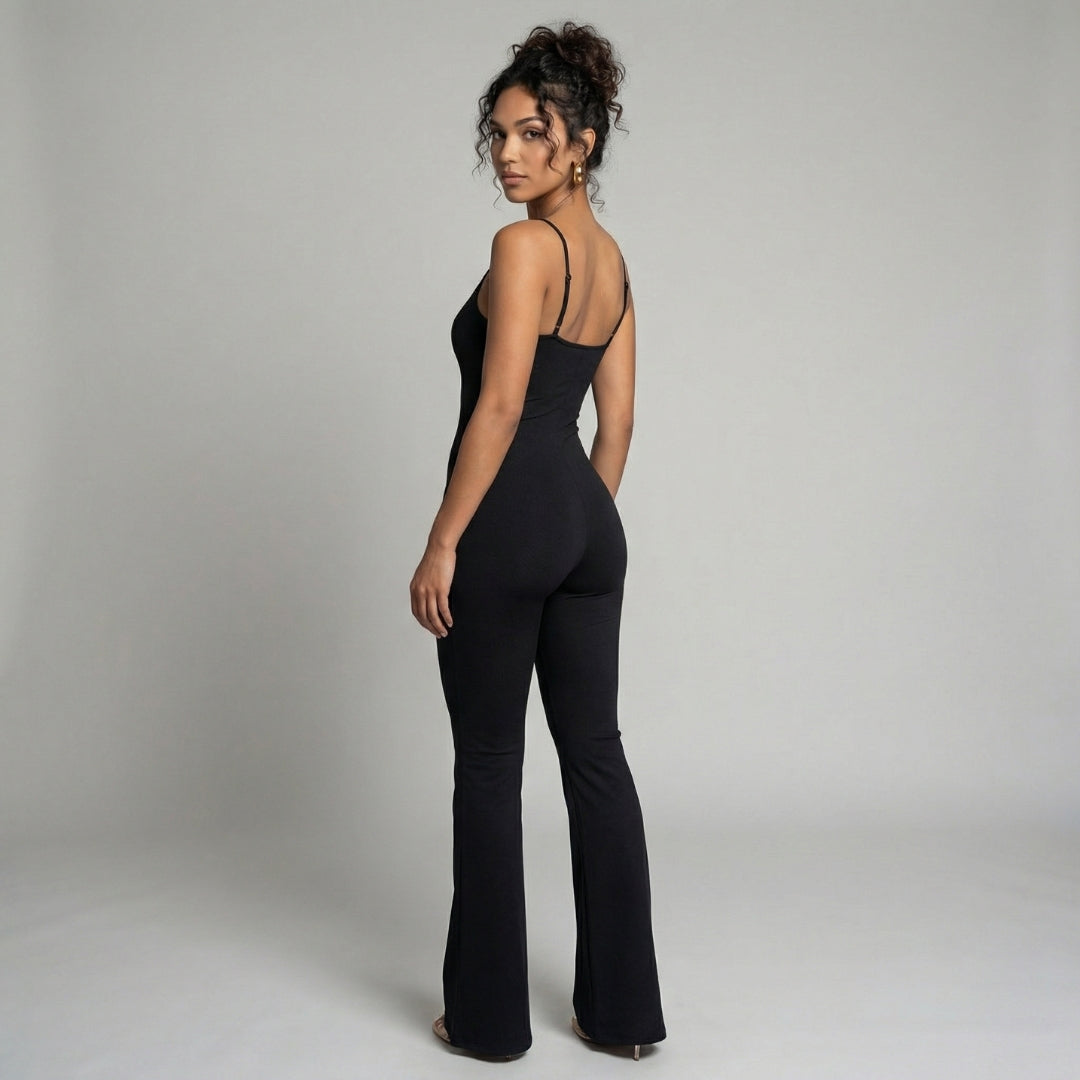 Noémie | Women’s Scoop-Back Flared Jumpsuit