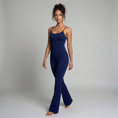 Noémie | Women’s Scoop-Back Flared Jumpsuit