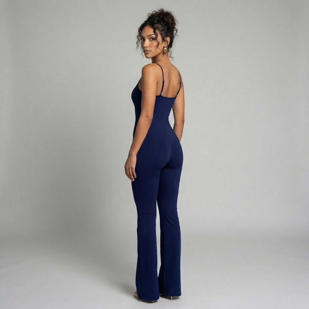 Noémie | Women’s Scoop-Back Flared Jumpsuit