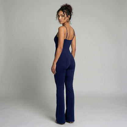 Noémie | Women’s Scoop-Back Flared Jumpsuit