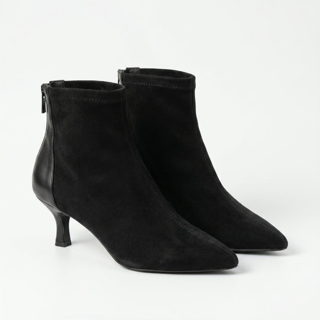 Odette Women’s Suede Pointed-Toe Ankle Boots