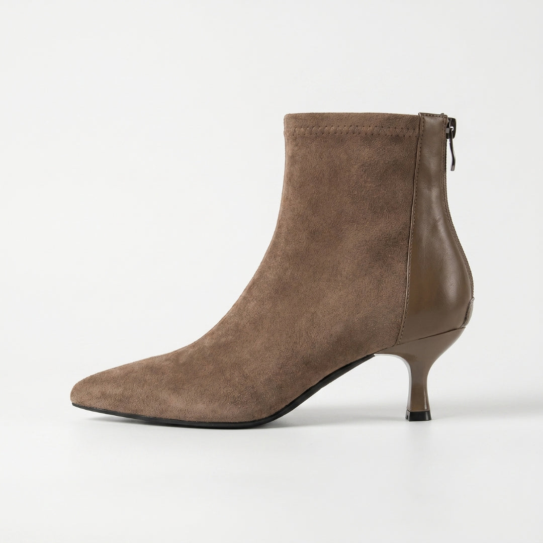 Odette Women’s Suede Pointed-Toe Ankle Boots