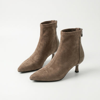 Odette Women’s Suede Pointed-Toe Ankle Boots