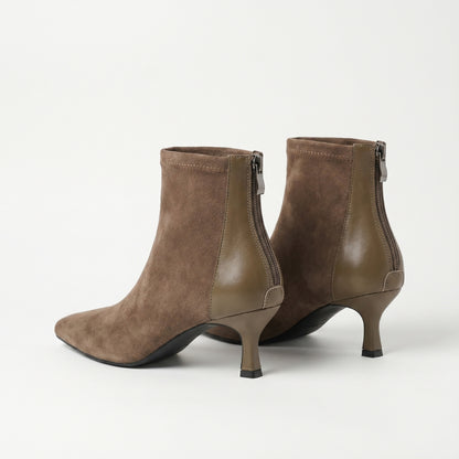 Odette Women’s Suede Pointed-Toe Ankle Boots