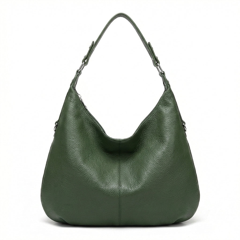 Odette | Women’s Vegan Leather Hobo Bag Zip