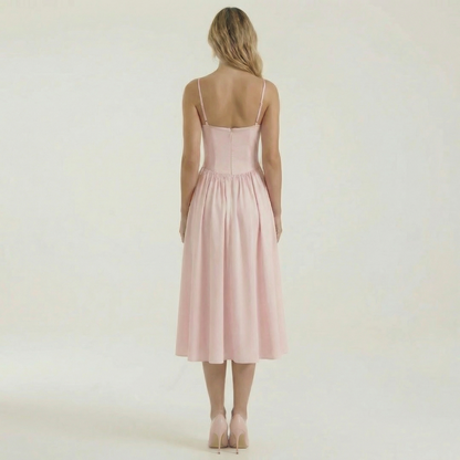 Claire | Corset Midi Dress
