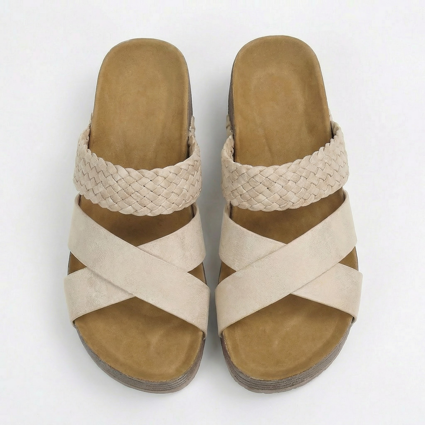 Sabine | Braided Platform Sandals