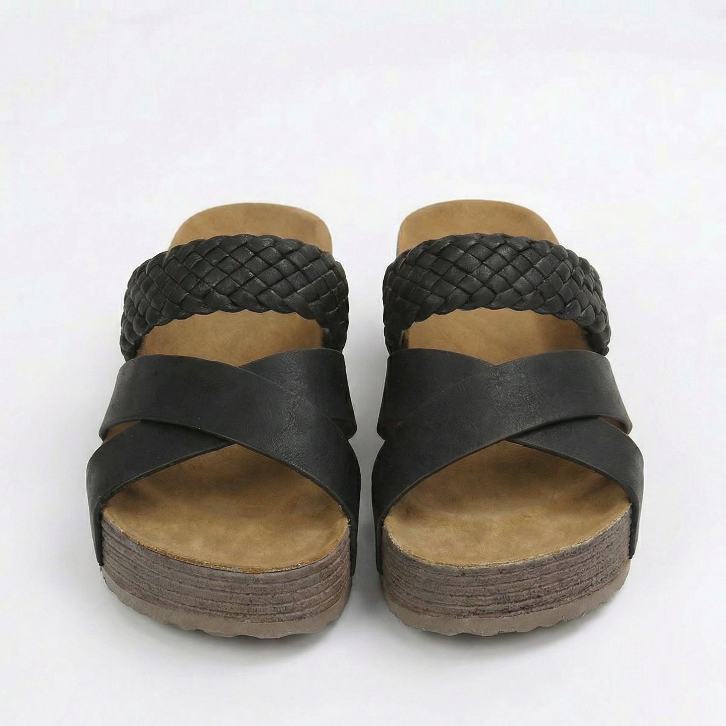 Sabine | Braided Platform Sandals