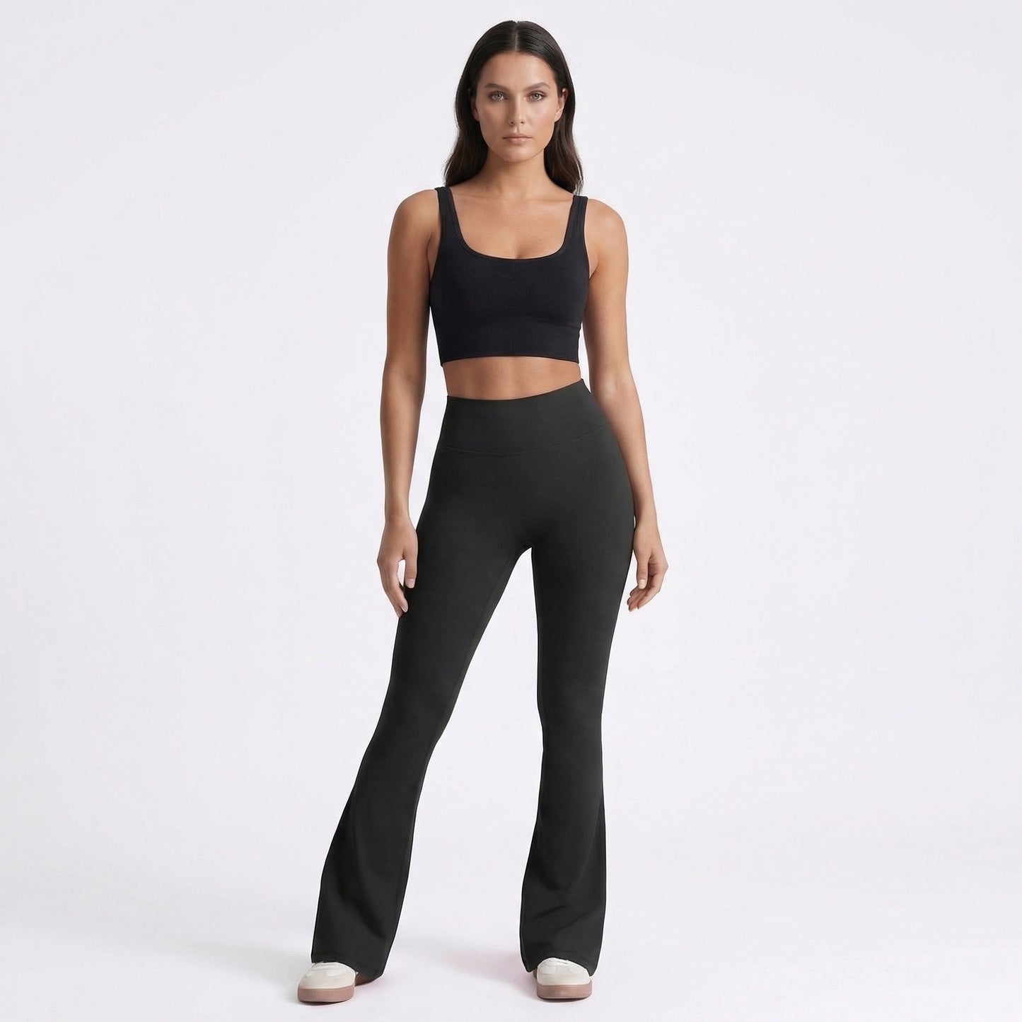 Sabine | Women’s Stretch Flared Leggings High-Rise