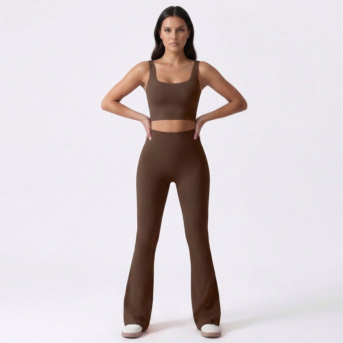 Sabine | Women’s Stretch Flared Leggings High-Rise