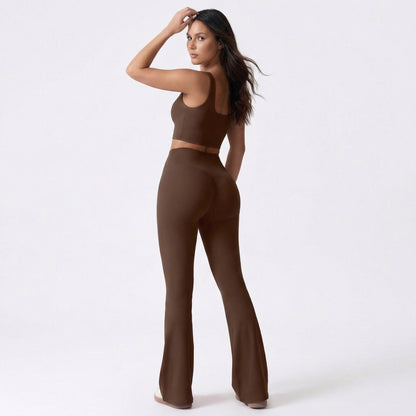 Sabine | Women’s Stretch Flared Leggings High-Rise