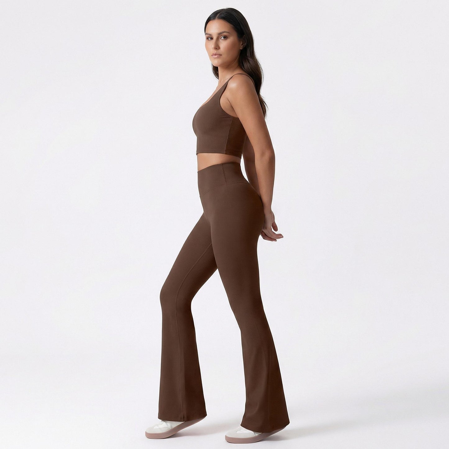 Sabine | Women’s Stretch Flared Leggings High-Rise
