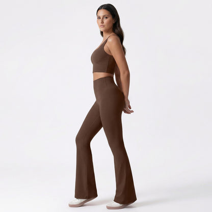 Sabine | Women’s Stretch Flared Leggings High-Rise