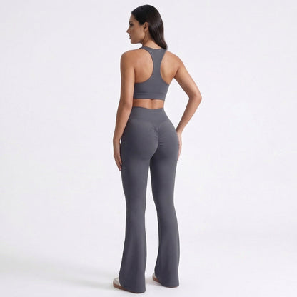 Sabine | Women’s Stretch Flared Leggings High-Rise