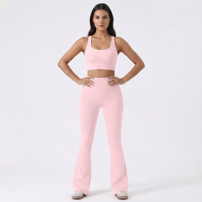 Sabine | Women’s Stretch Flared Leggings High-Rise