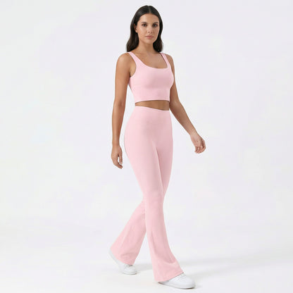 Sabine | Women’s Stretch Flared Leggings High-Rise