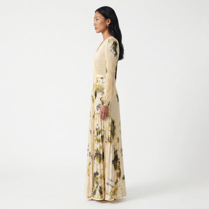 Seraphine Women’s Printed Long-Sleeve Maxi Dress