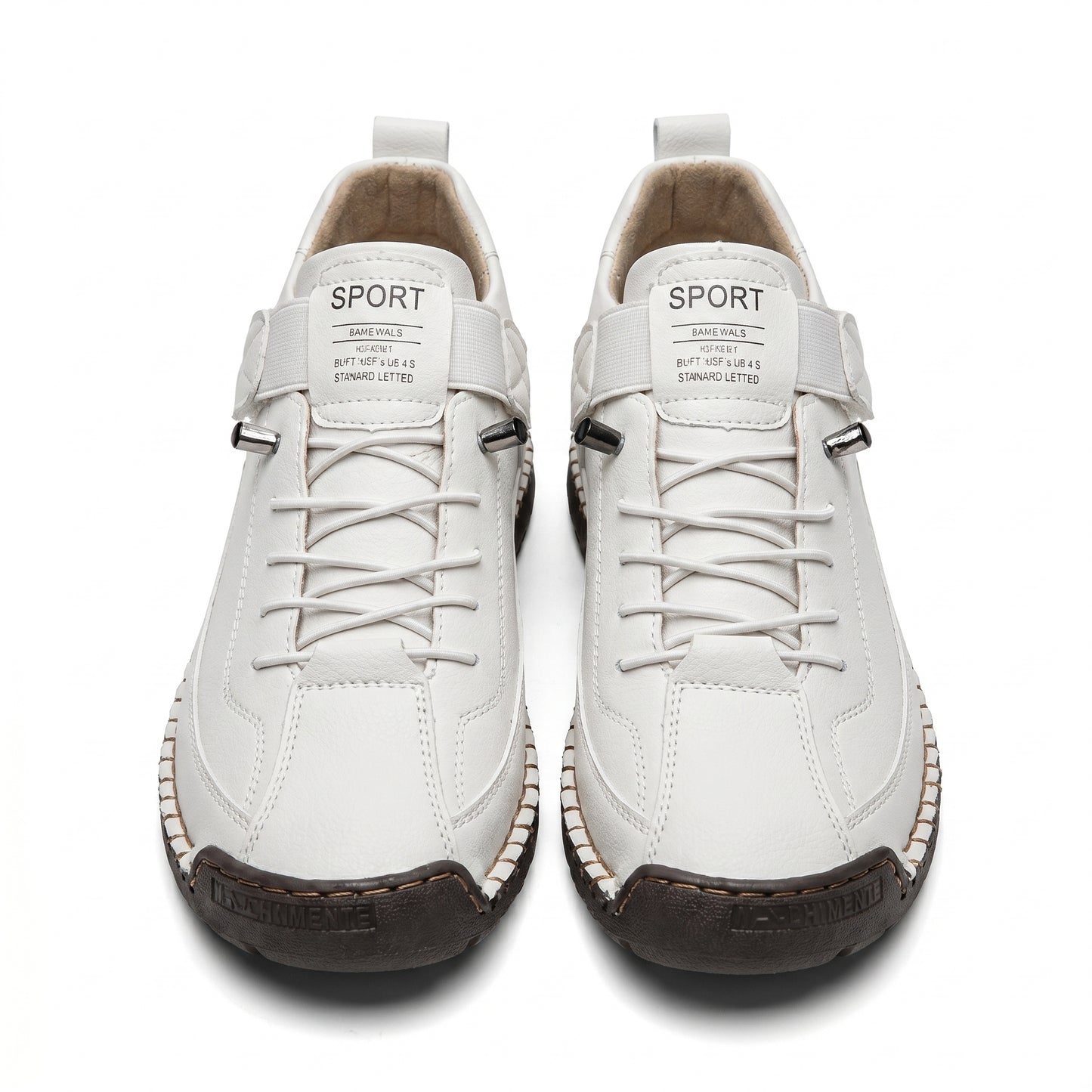 Stride Women's Casual Sneakers Hand-Stitched Flat, Lace-Up
