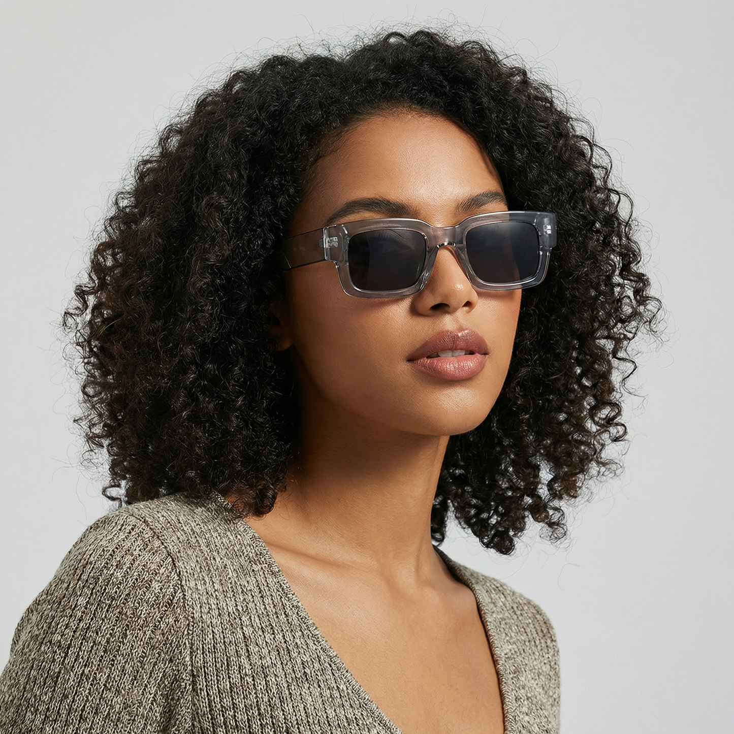 Thierry | Rectangular Sunglasses