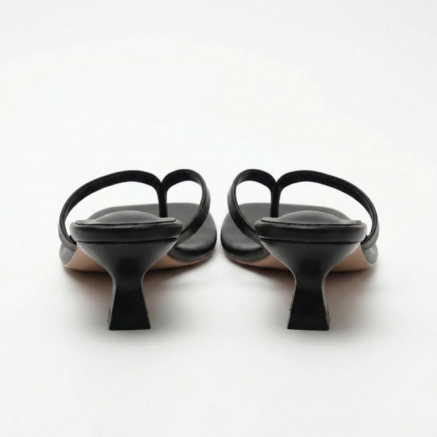 Véronique | Women’s Thong Kitten-Heel Sandals Slip-On