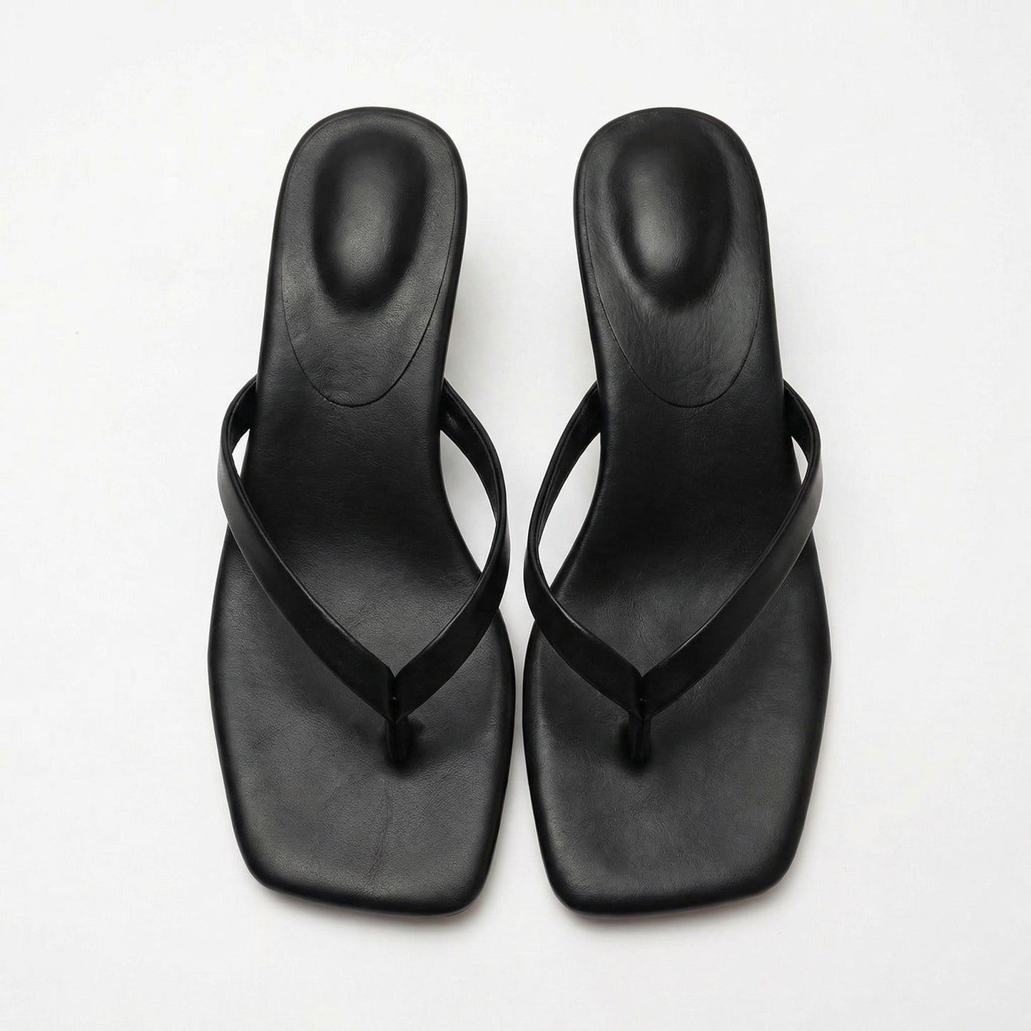 Véronique | Women’s Thong Kitten-Heel Sandals Slip-On