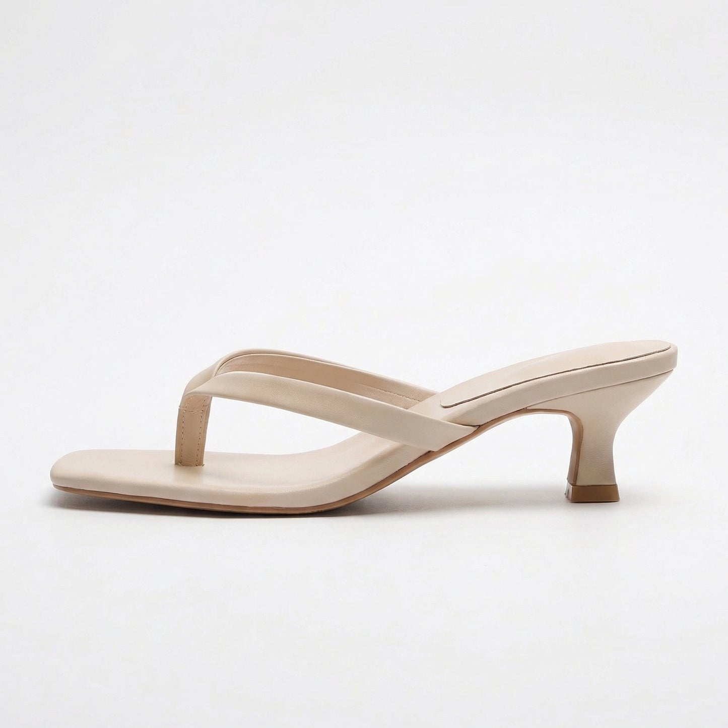 Véronique | Women’s Thong Kitten-Heel Sandals Slip-On