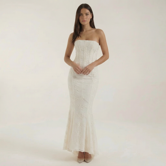 Juliette | Corset Lace Maxi Dress