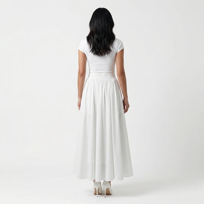 Wren Women’s High-Waist Maxi Skirt Zip