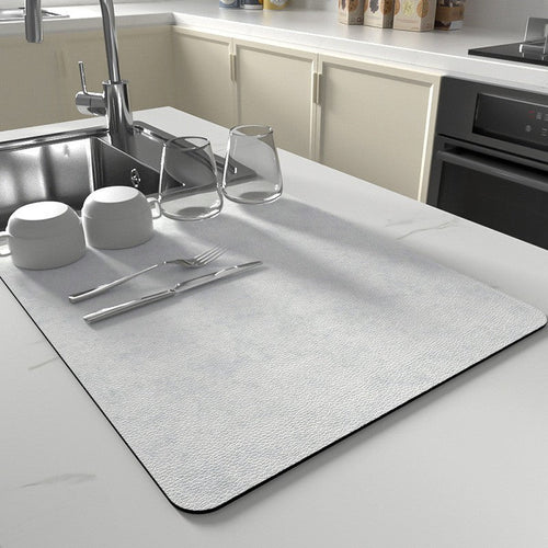 Absorbent Dish Drying Mat