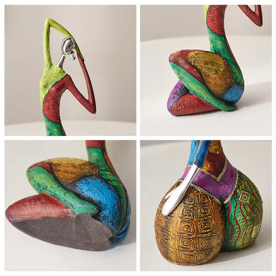 Abstract Women Figurine Set