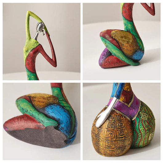 Abstract Women Figurine Set