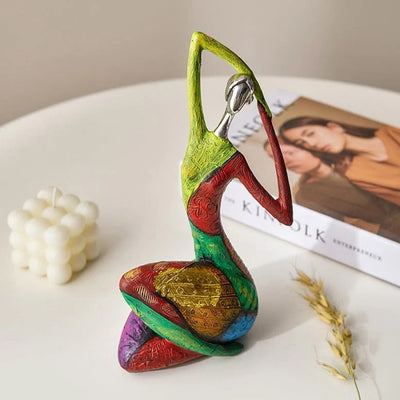 Abstract Women Figurine Set
