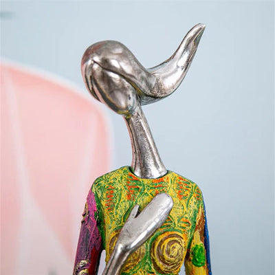 Abstract Women Figurine Set