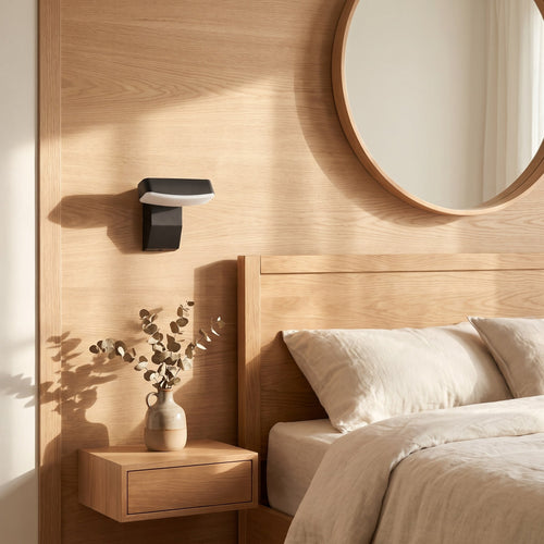 Adjustable IP65 Motion-Sensor Outdoor Wall Light
