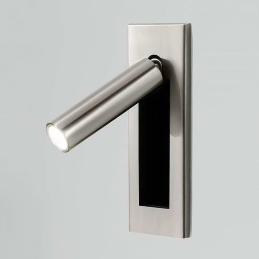 Adjustable LED Wall Reading Light - Chrome / ∅ 2″ x H 6.1″ cylinder (Hidden switch)
