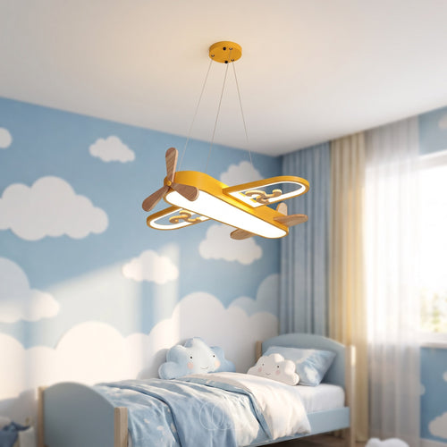 Airplane Kids Room Pendant Light