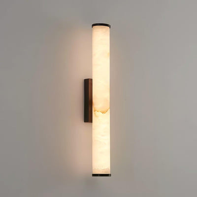 Alabaster Column Wall Sconce