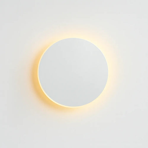 Backlit Round LED Wall Sconce