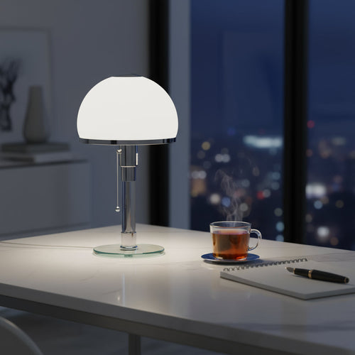 Bauhaus Glass Dome Table Lamp