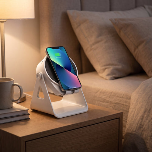 Bluetooth Speaker and Wireless Charging Phone Stand
