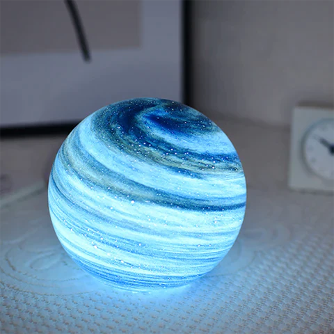 Color-Changing LED Planet Night Light