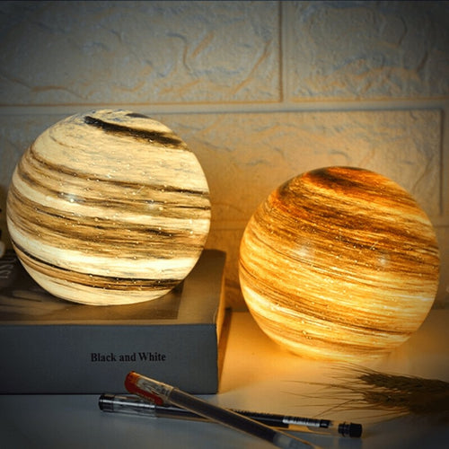 Color-Changing LED Planet Night Light