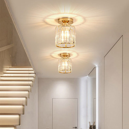 Crystal Flush Mount Ceiling Light