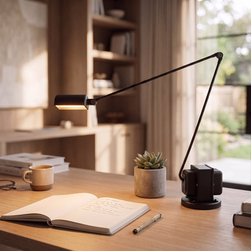 Dimmable Dual-Color LED Desk Lamp