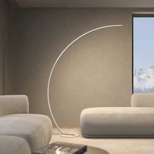 Dimmable LED Arc Floor Lamp
