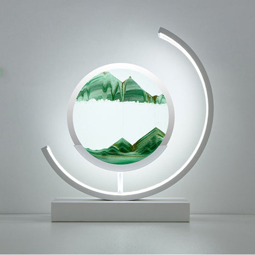 Dimmable LED Sand Art Table Lamp