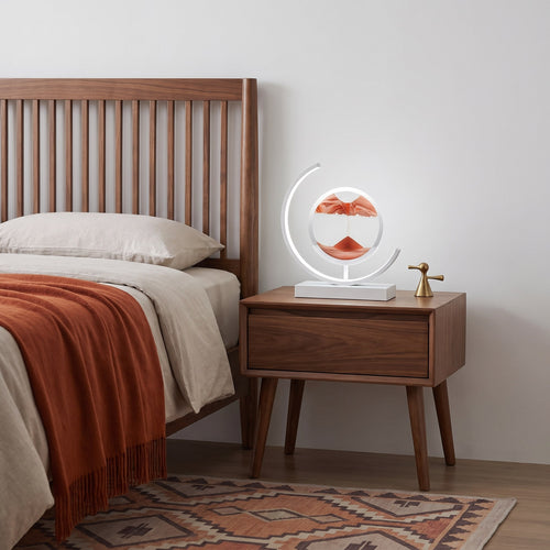 Dimmable LED Sand Art Table Lamp