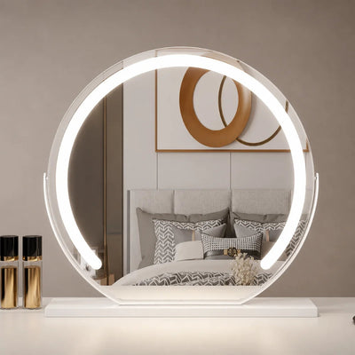 Dimmable LED Vanity Mirror with 3 Lighting Modes - White